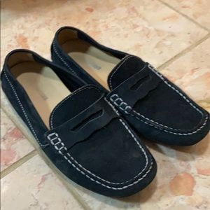 Blue suede shoes.  Tucker +Tate